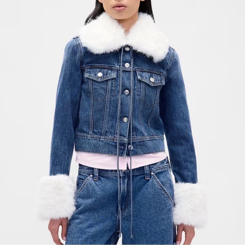 Sandy liang denim jacket